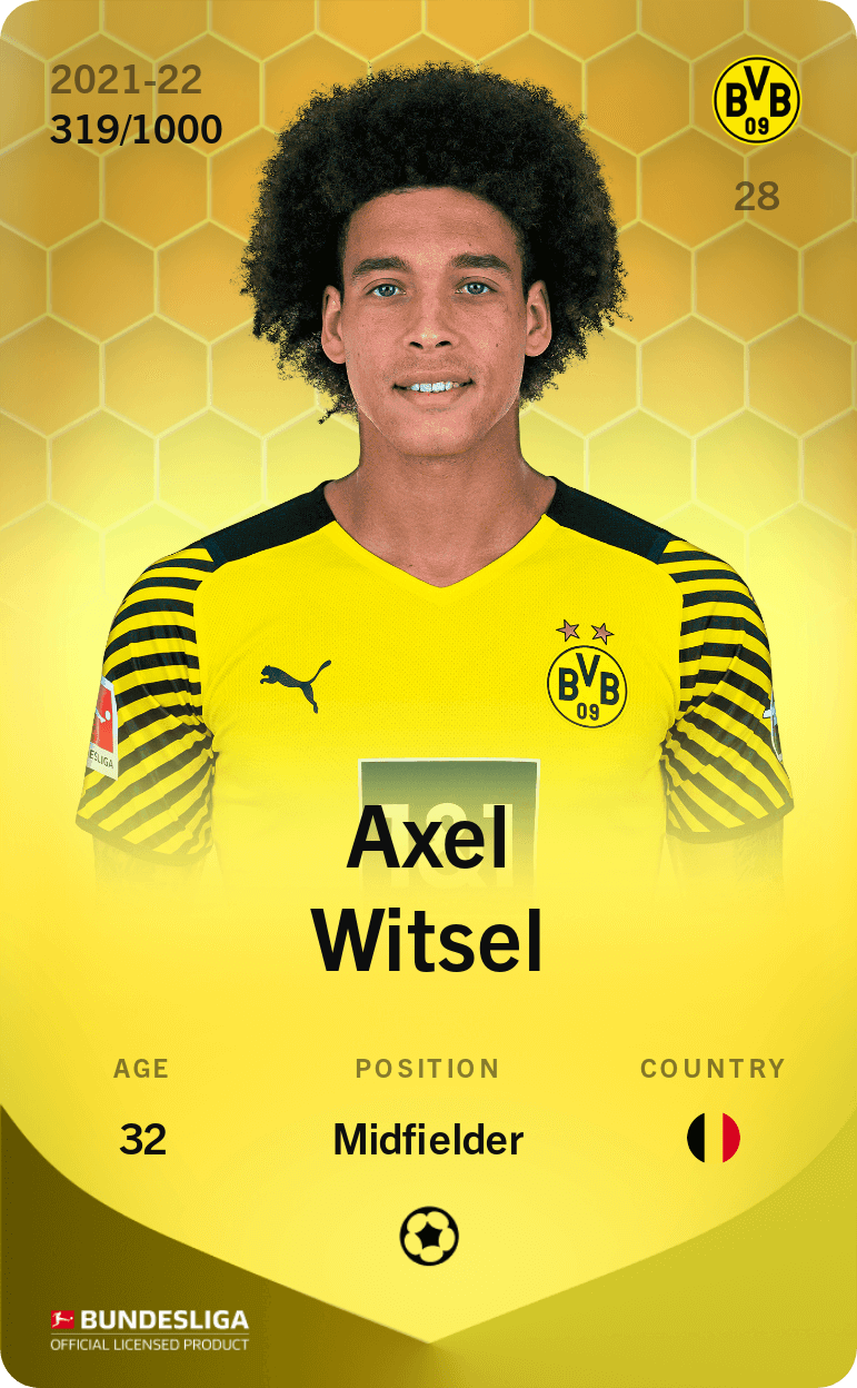 Axel Witsel 2021-22 • Limited 319/1000