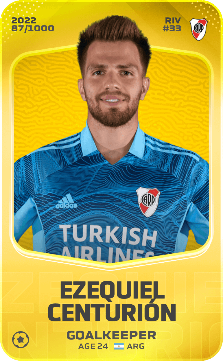 Ezequiel Centurión 2022-23 • Limited 87/1000