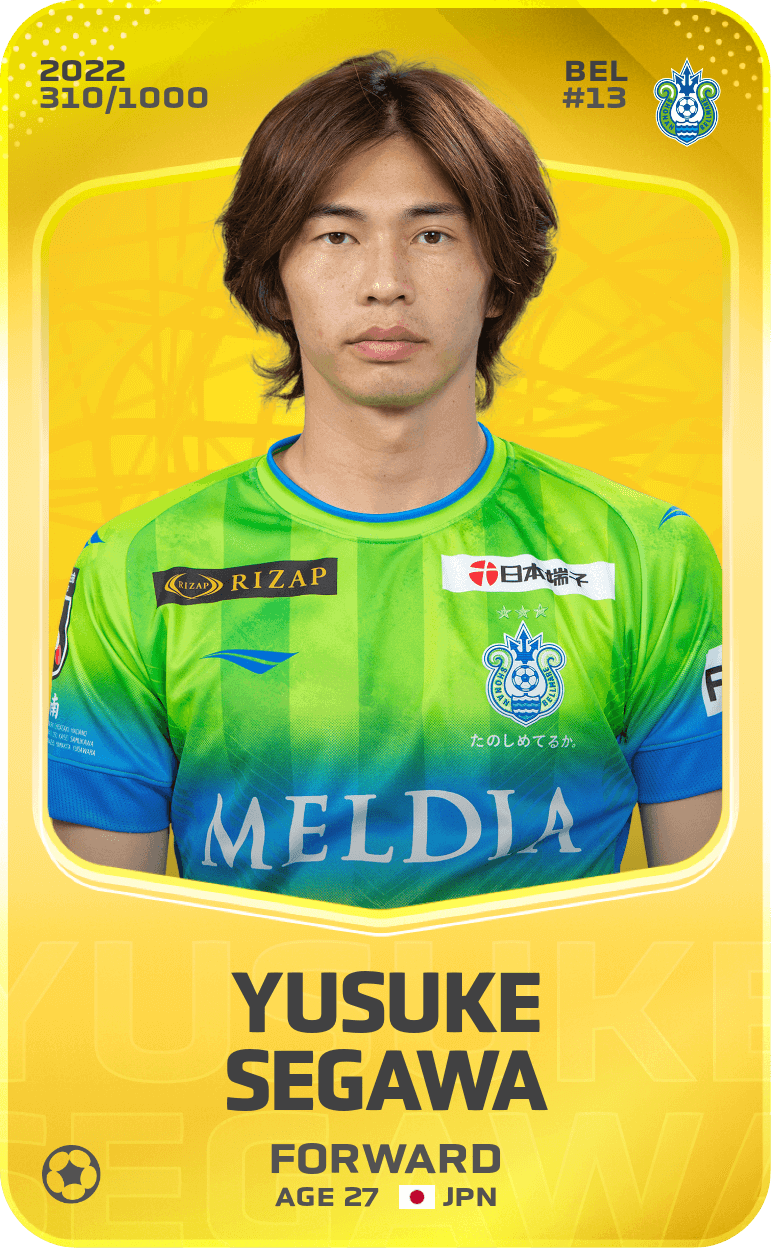 Yusuke Segawa 2022-23 • Limited 310/1000