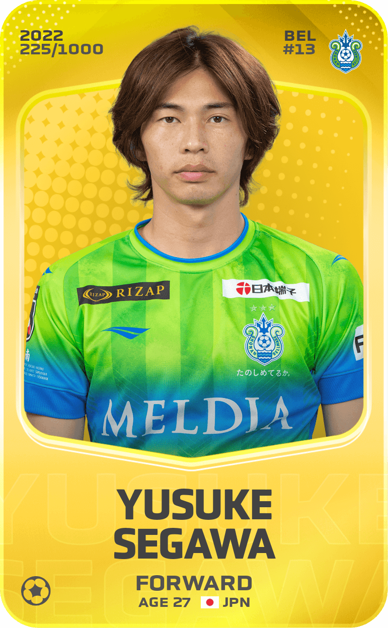 Yusuke Segawa 2022-23 • Limited 225/1000