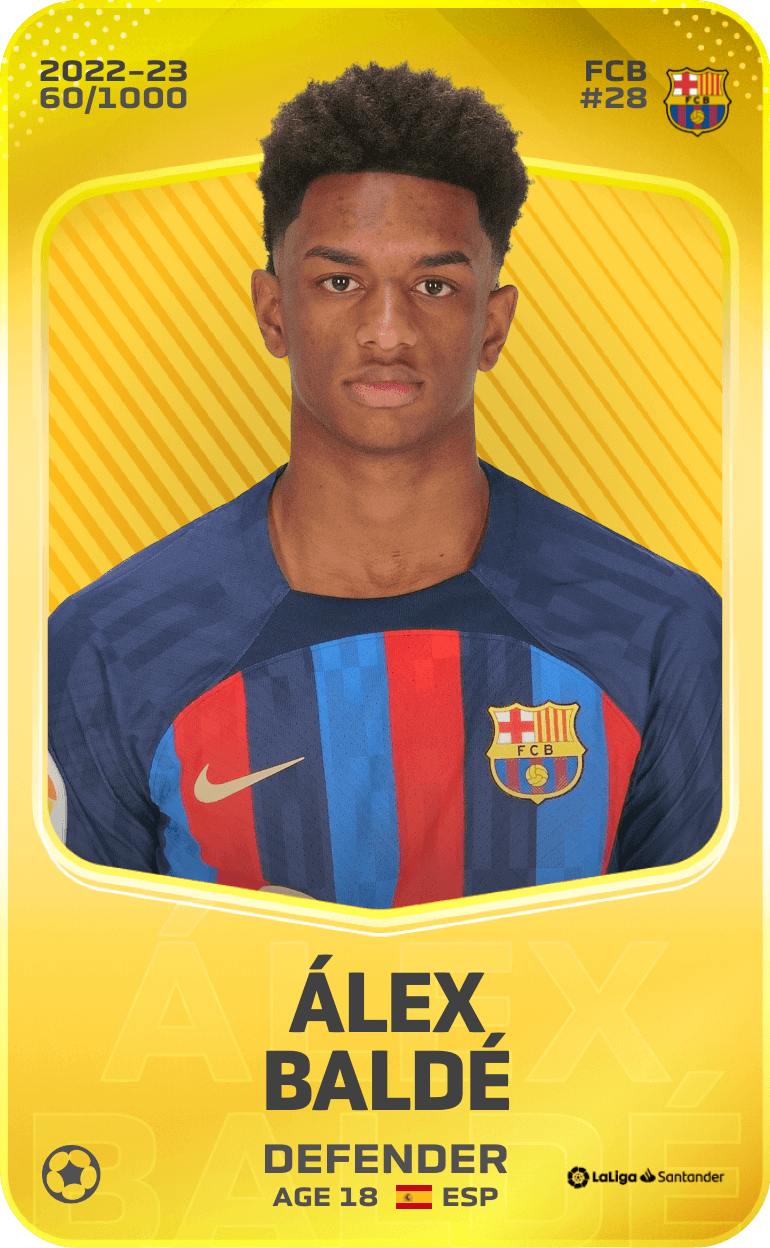 Álex Baldé 2022-23 • Limited 60/1000