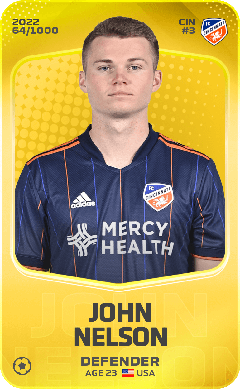 John Nelson 2022-23 • Limited 64/1000