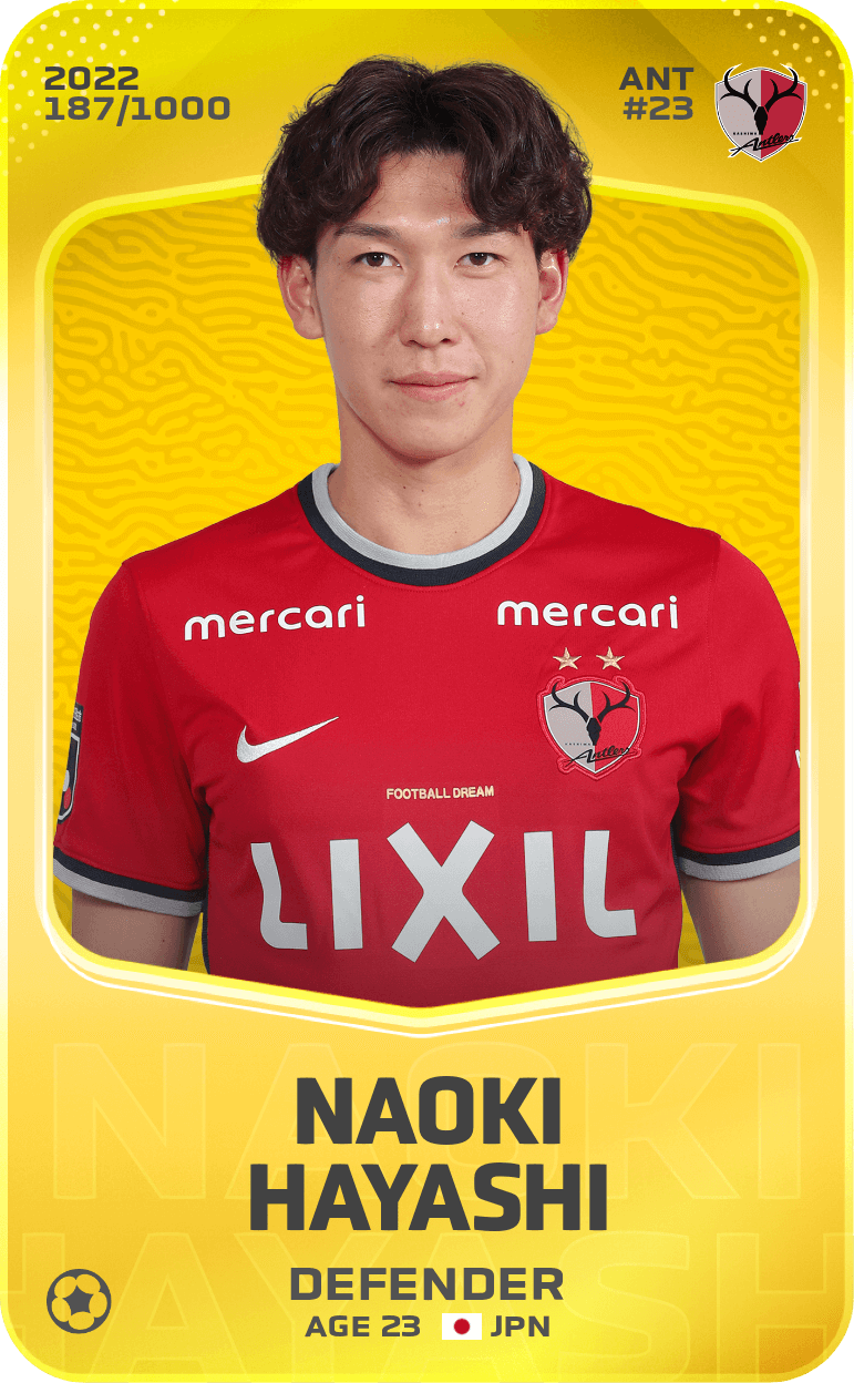 Naoki Hayashi 2022-23 • Limited 187/1000