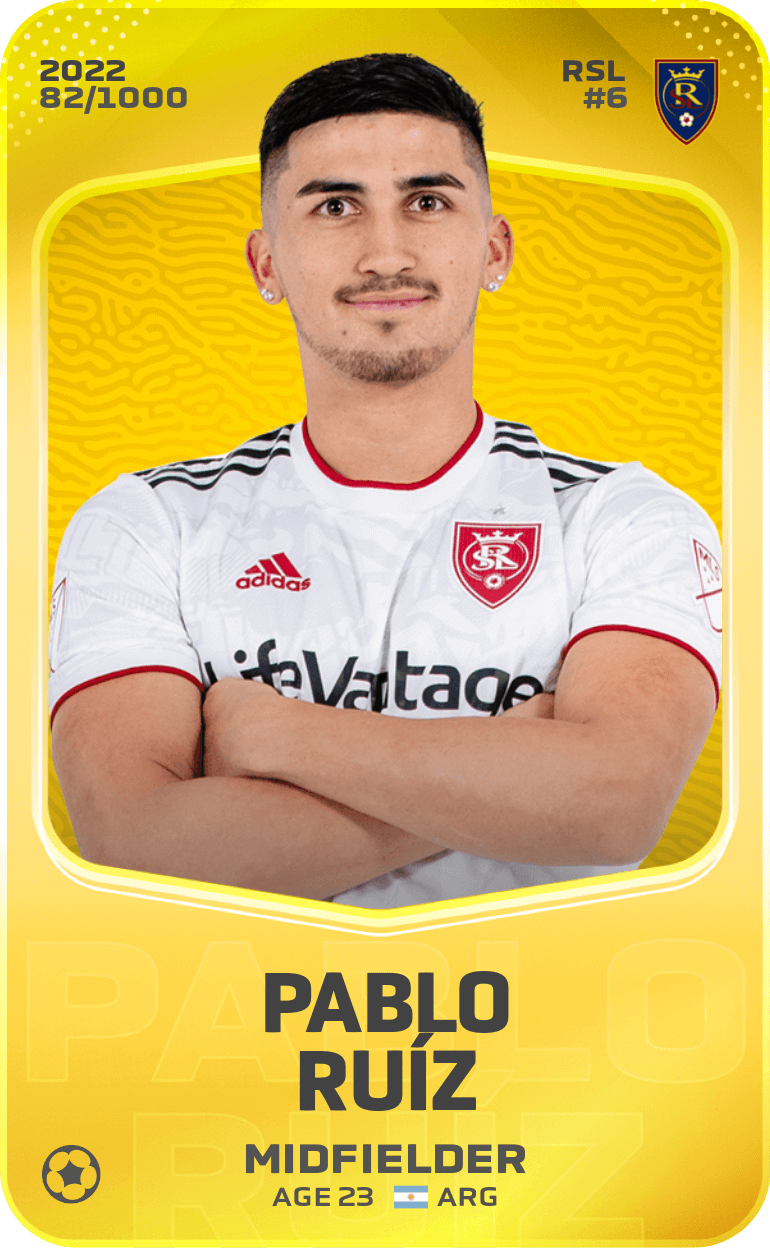 Pablo Ruíz 2022-23 • Limited 82/1000