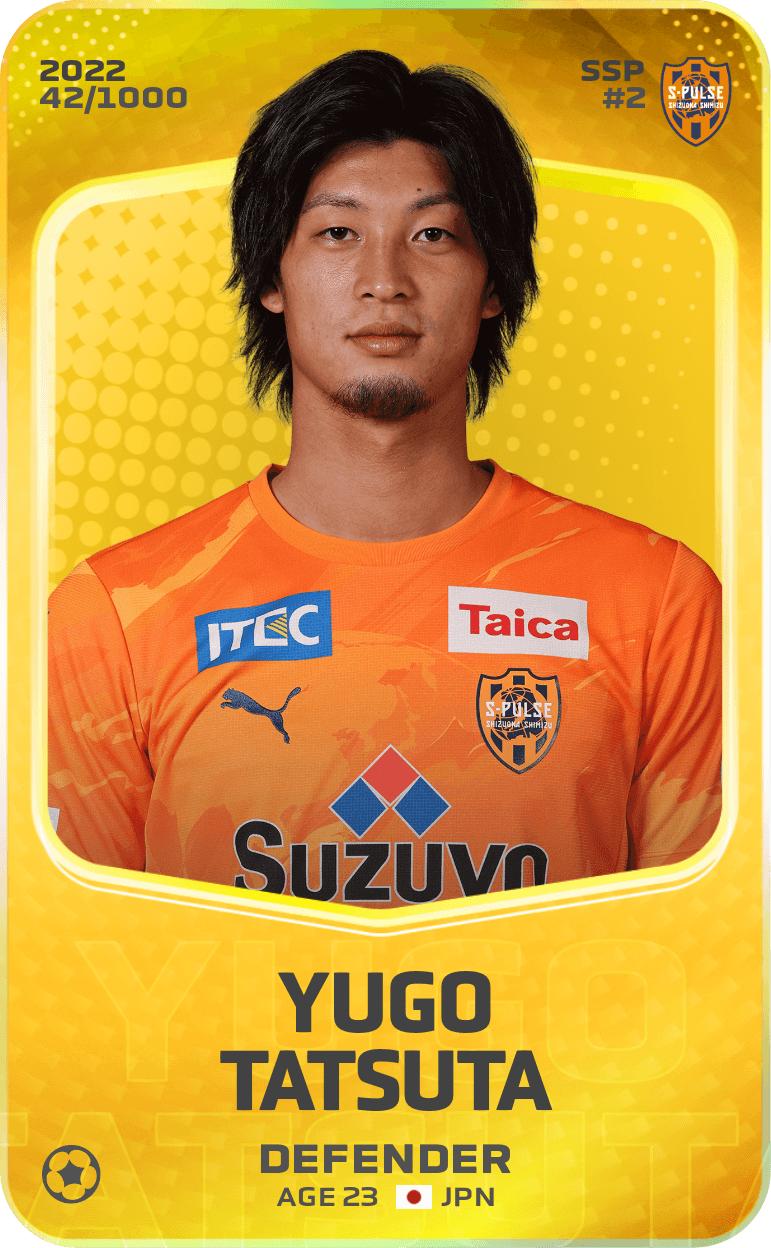 Yugo Tatsuta 2022-23 • Limited 42/1000