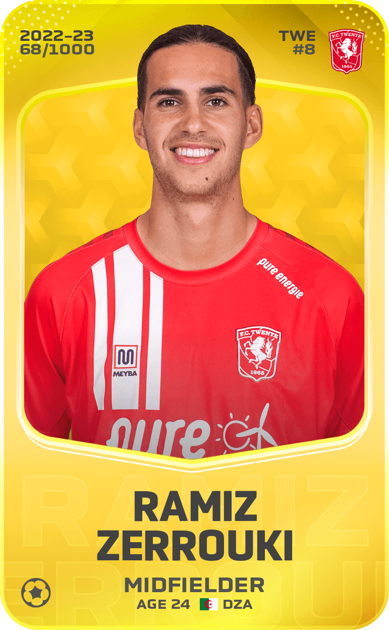 Ramiz Zerrouki 2022-23 • Limited 68/1000