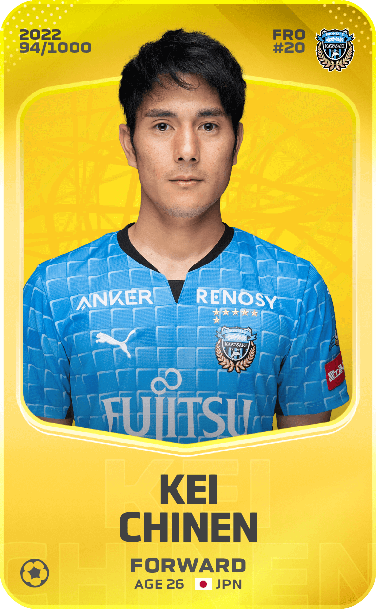 Kei Chinen 2022-23 • Limited 94/1000