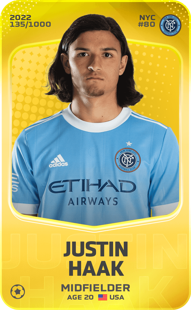 Justin Haak 2022-23 • Limited 135/1000