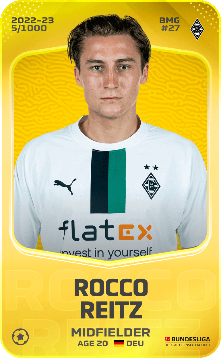 Rocco Reitz 2022-23 • Limited 5/1000
