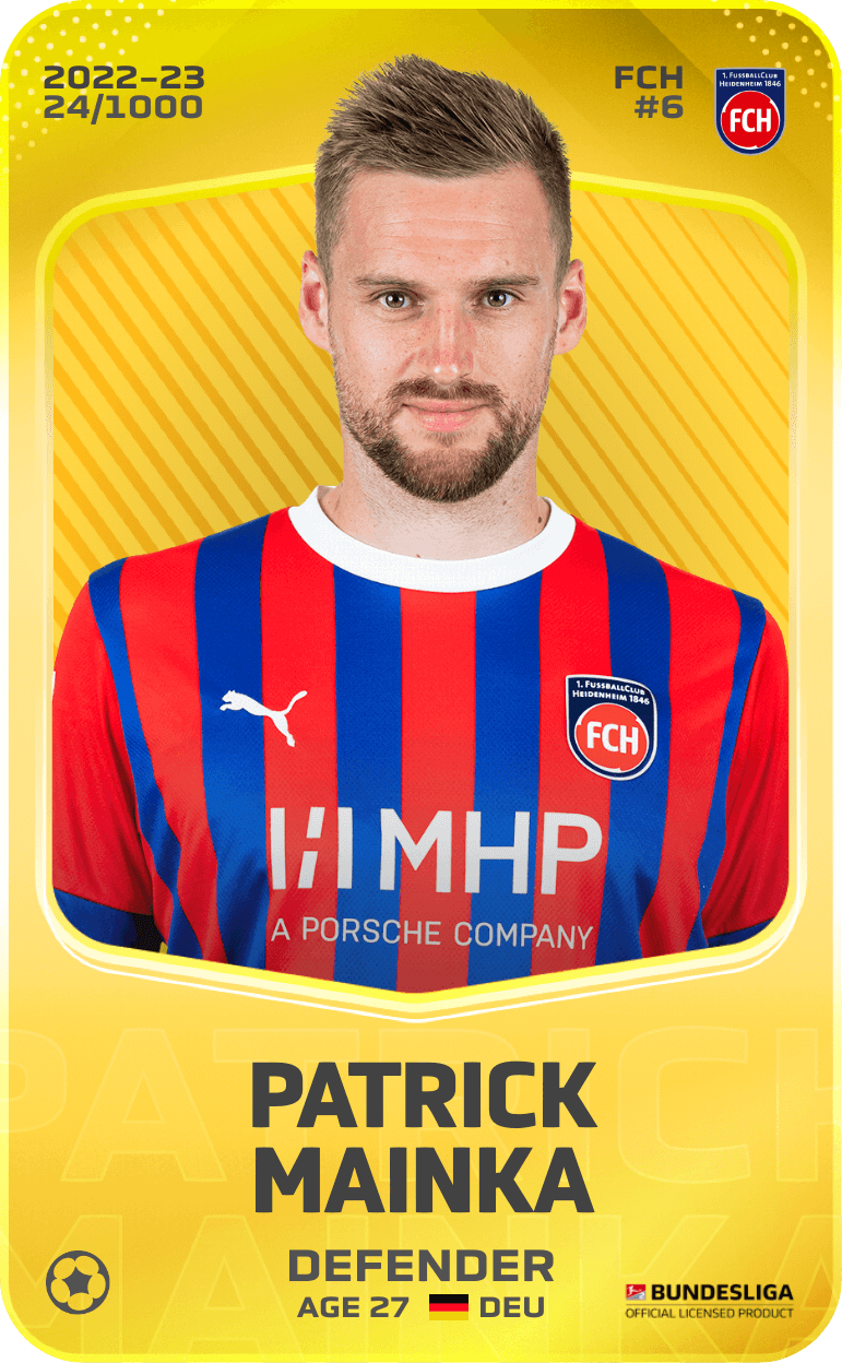 Patrick Mainka 2022-23 • Limited 24/1000