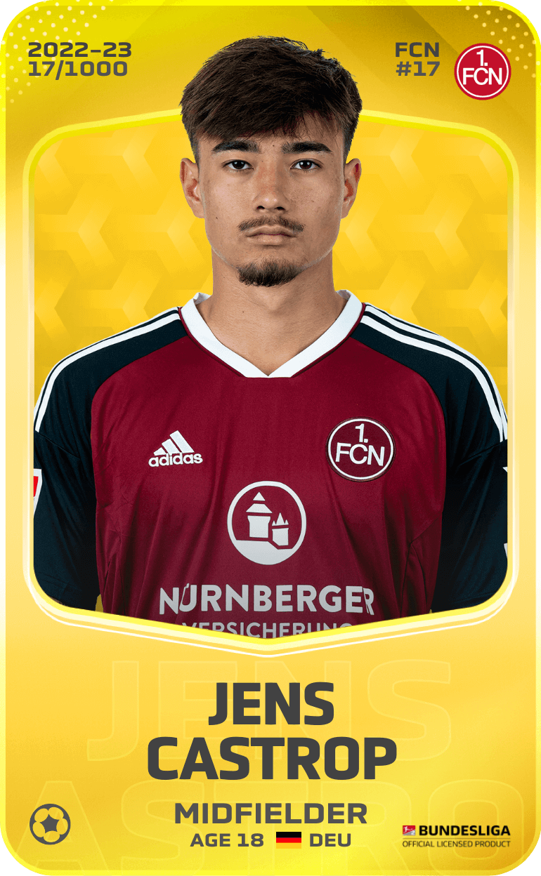 Jens Castrop 2022-23 • Limited 17/1000