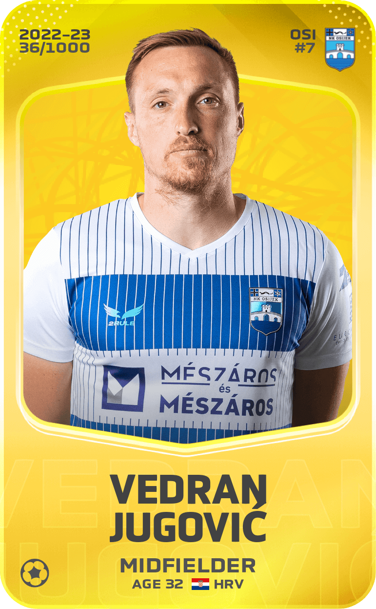 Vedran Jugović 2022-23 • Limited 36/1000