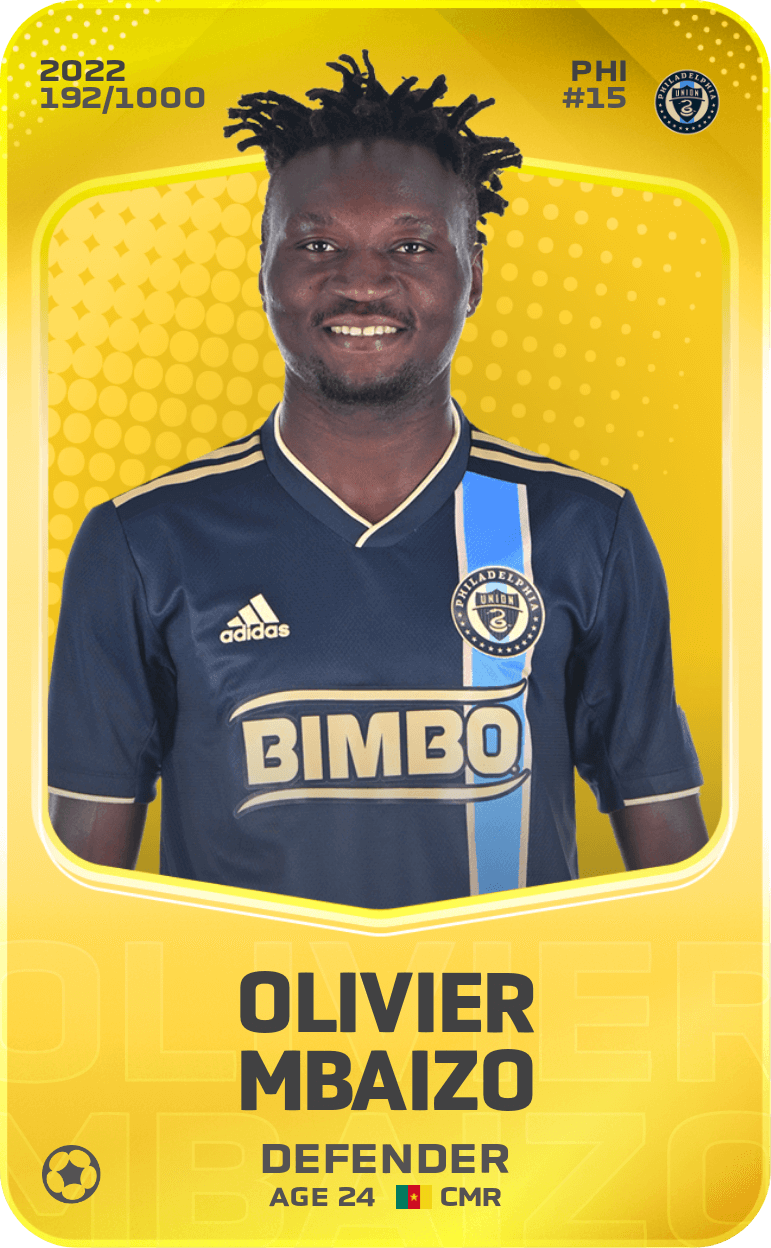 Olivier Mbaizo 2022-23 • Limited 192/1000