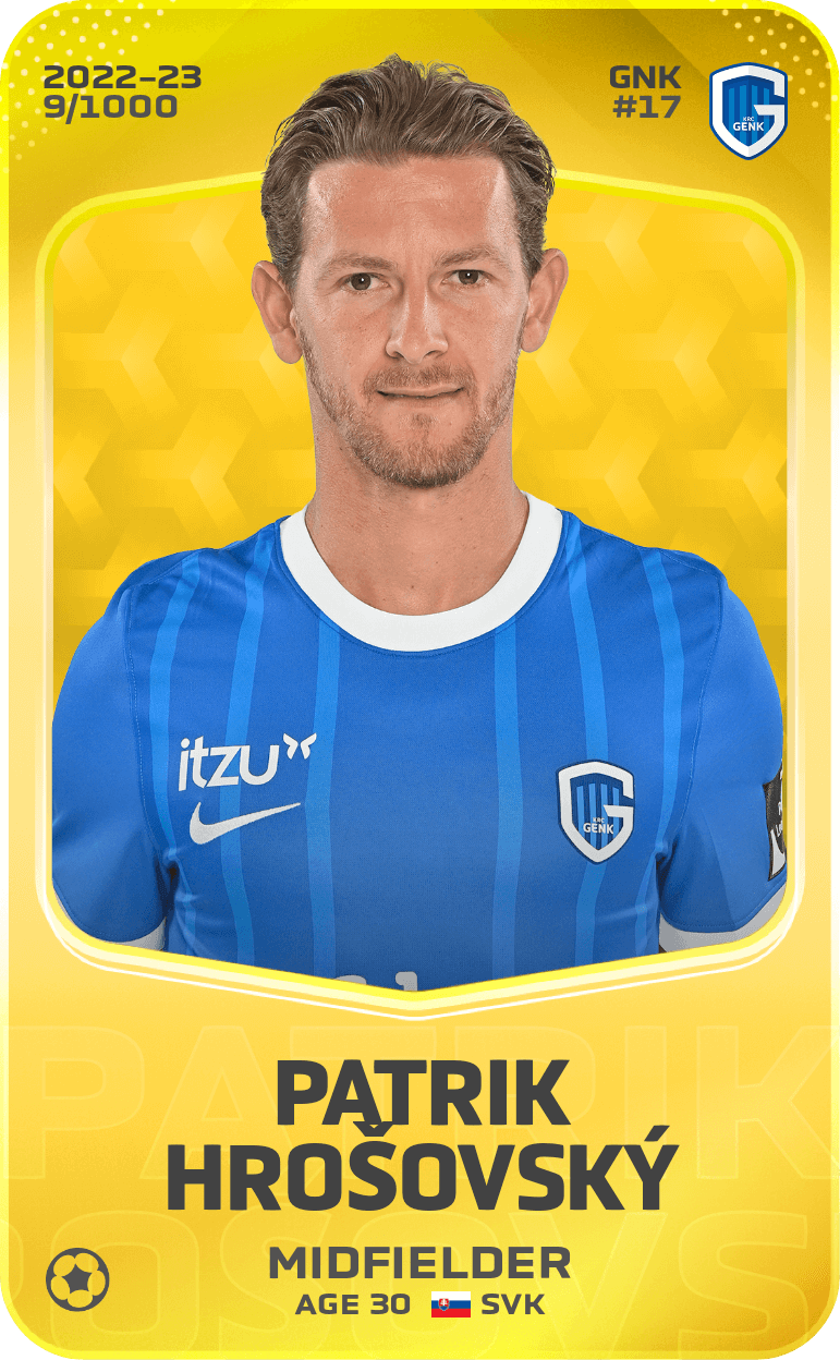 Patrik Hrošovský 2022-23 • Limited 9/1000