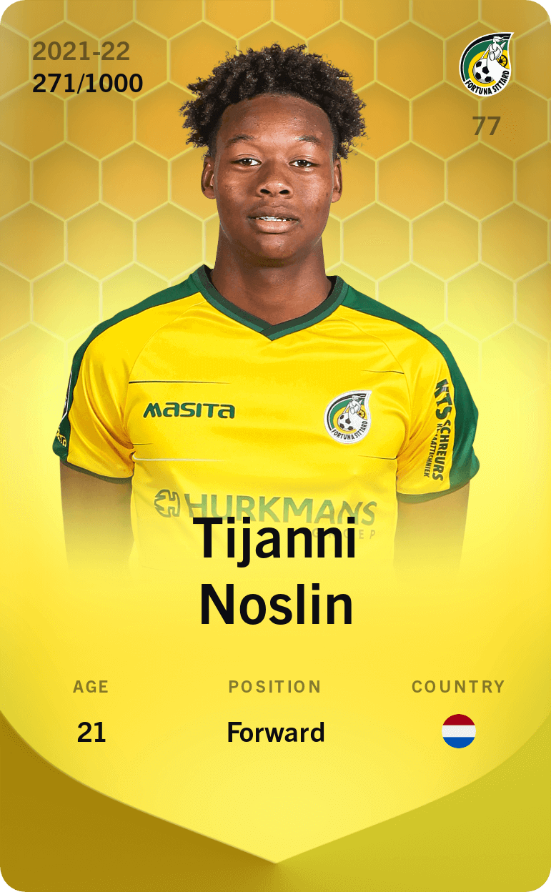 Tijanni Noslin 2021-22 • Limited 271/1000