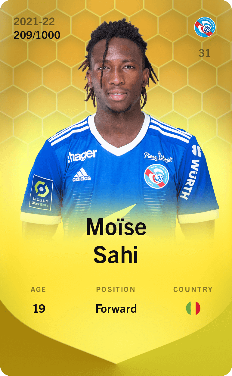 Moïse Sahi 2021-22 • Limited 209/1000