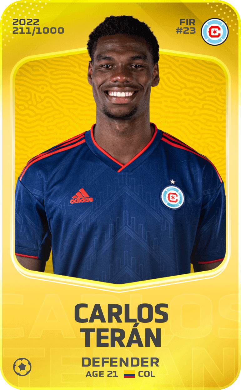 Carlos Terán 2022-23 • Limited 211/1000