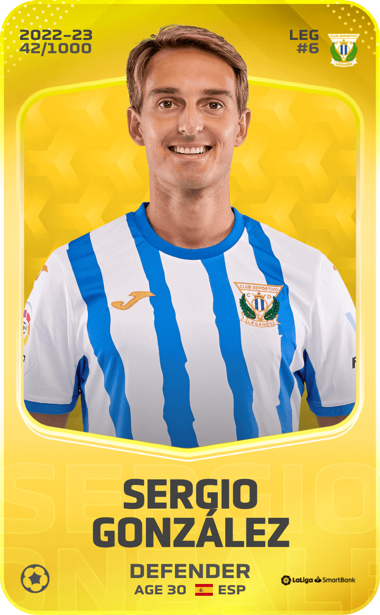 Sergio González 2022-23 • Limited 42/1000