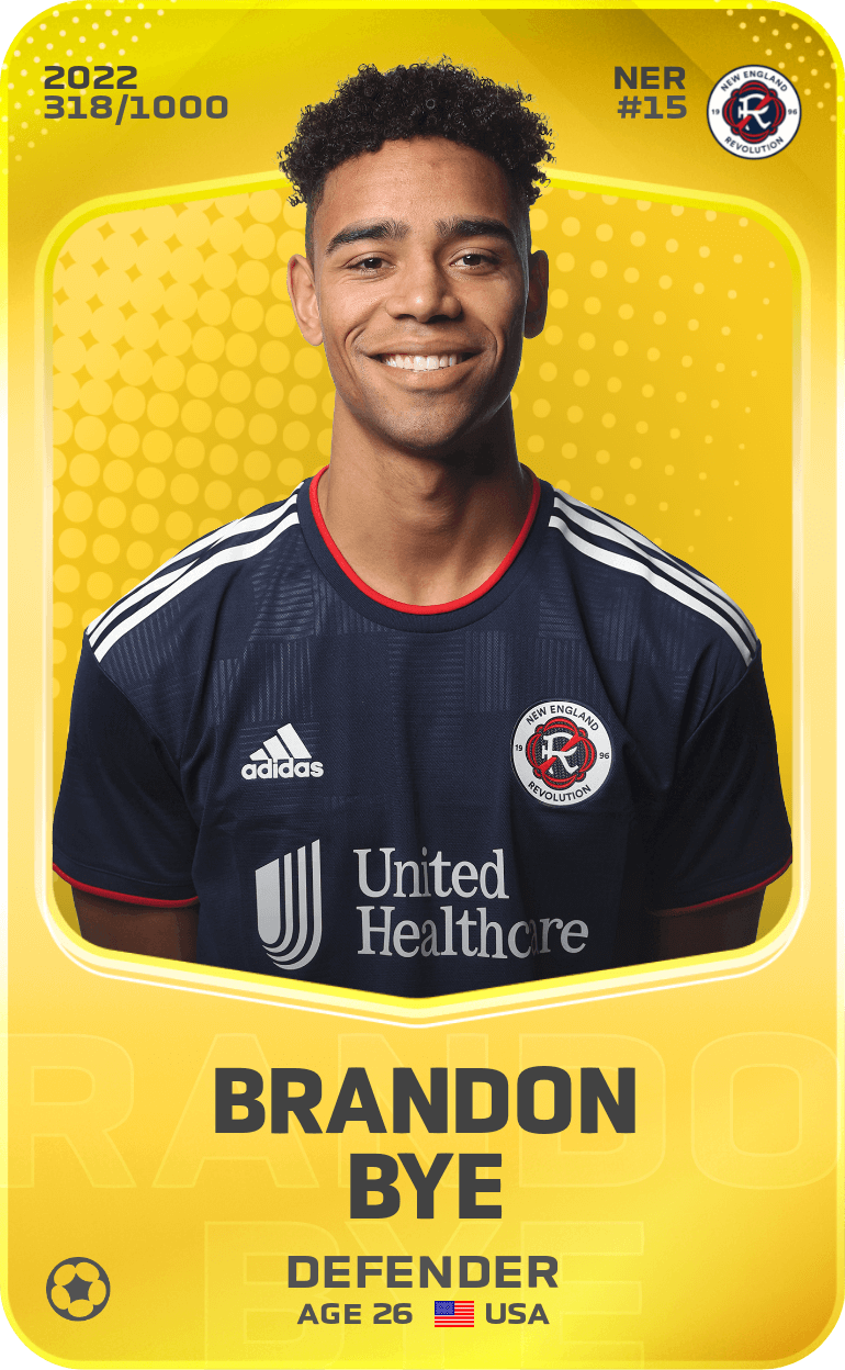 Brandon Bye 2022-23 • Limited 318/1000