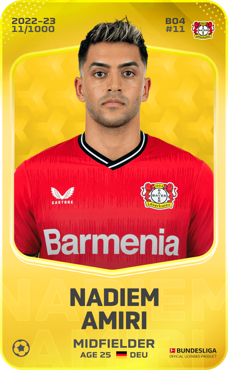 Nadiem Amiri 2022-23 • Limited 11/1000
