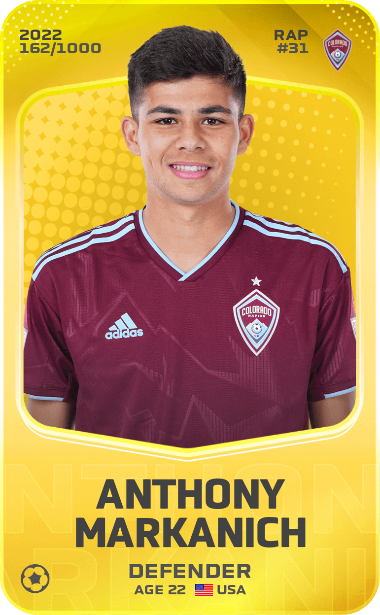 Anthony Markanich 2022-23 • Limited 162/1000