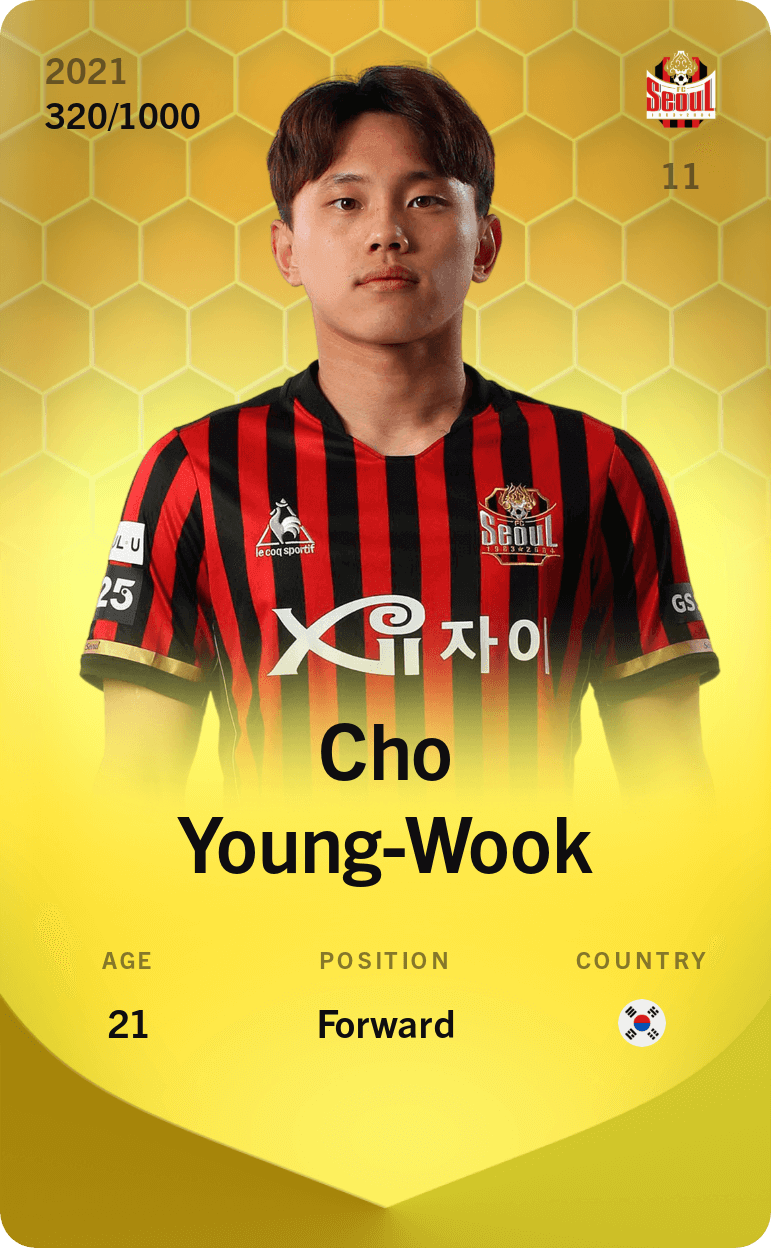 Cho Young-Wook 2021-22 • Limited 320/1000