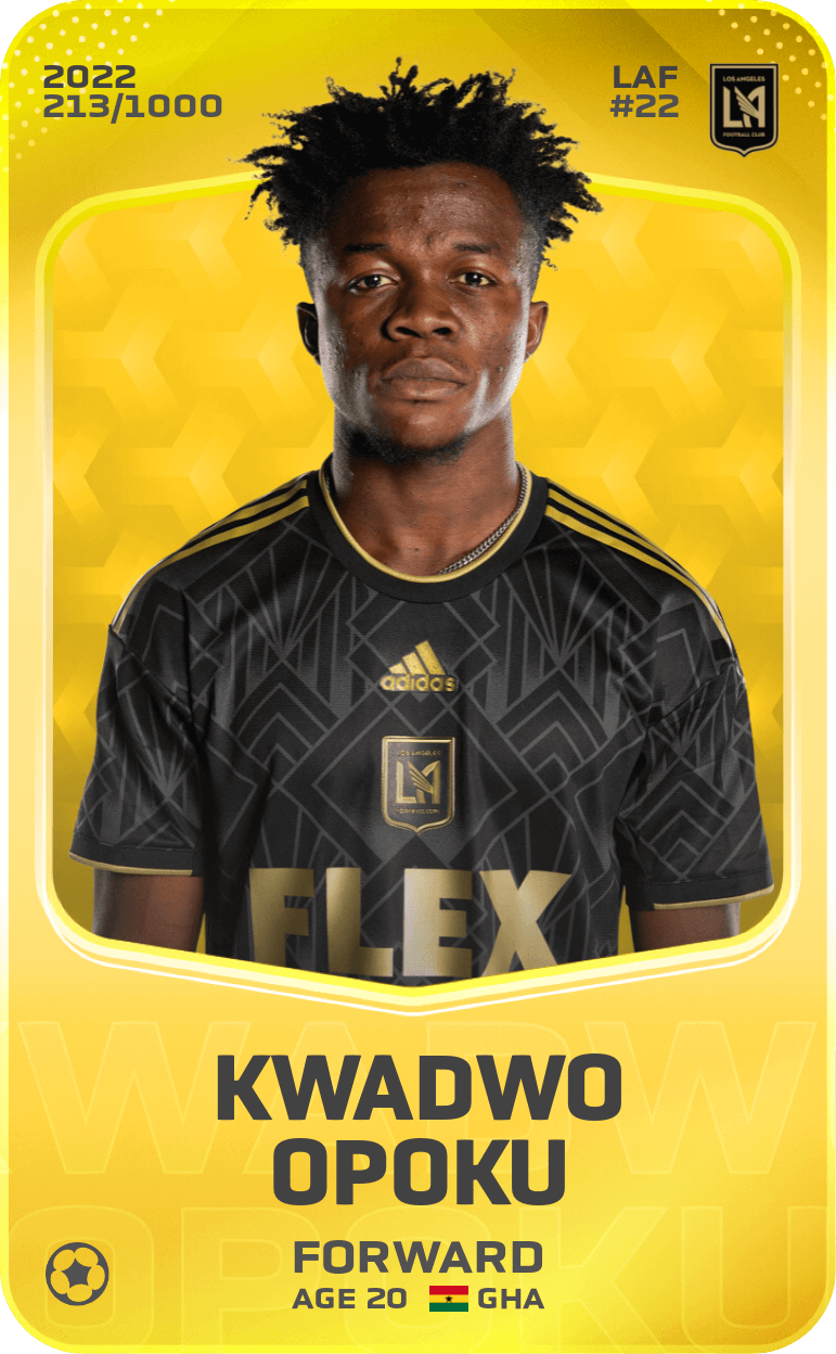 Kwadwo Opoku 2022-23 • Limited 213/1000