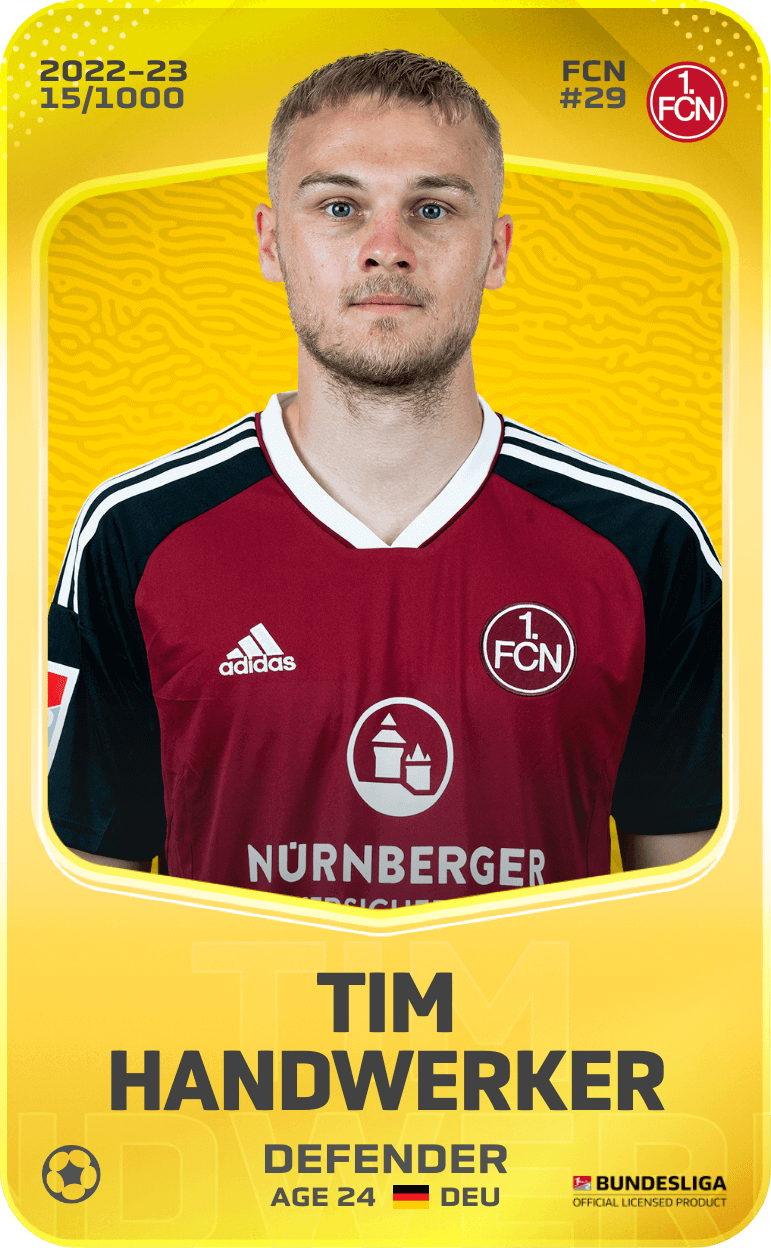 Tim Handwerker 2022-23 • Limited 15/1000