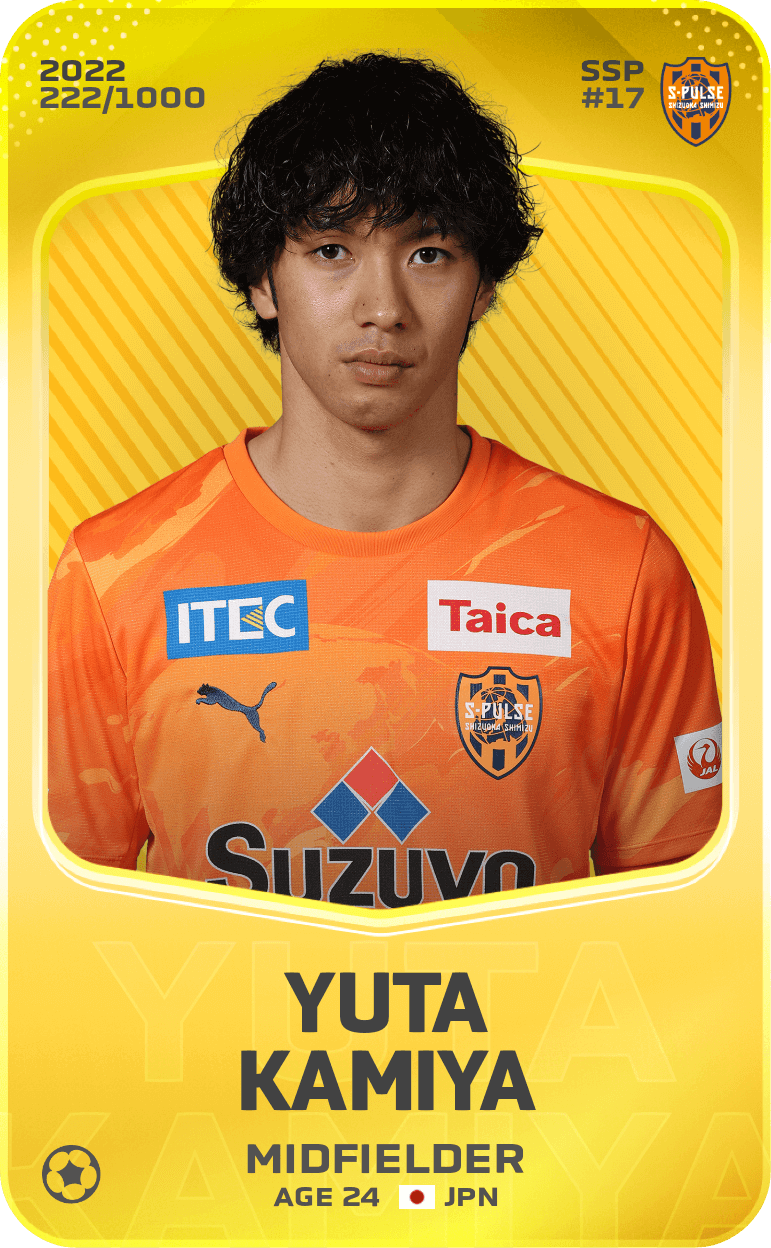 Yuta Kamiya 2022-23 • Limited 222/1000