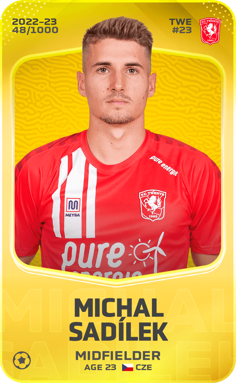 Michal Sadílek 2022-23 • Limited 48/1000