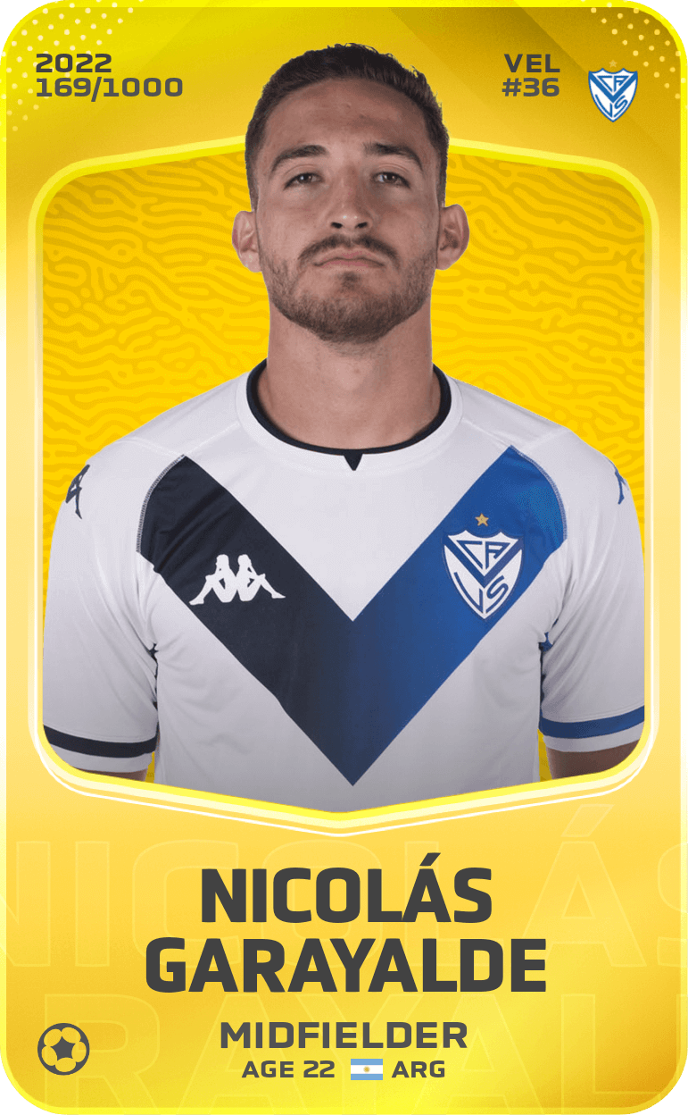 Nicolás Garayalde 2022-23 • Limited 169/1000
