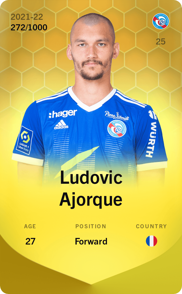 Ludovic Ajorque 2021-22 • Limited 272/1000