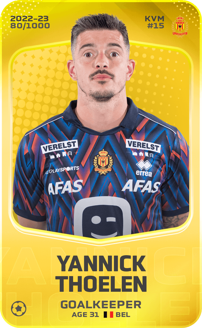 Yannick Thoelen 2022-23 • Limited 80/1000