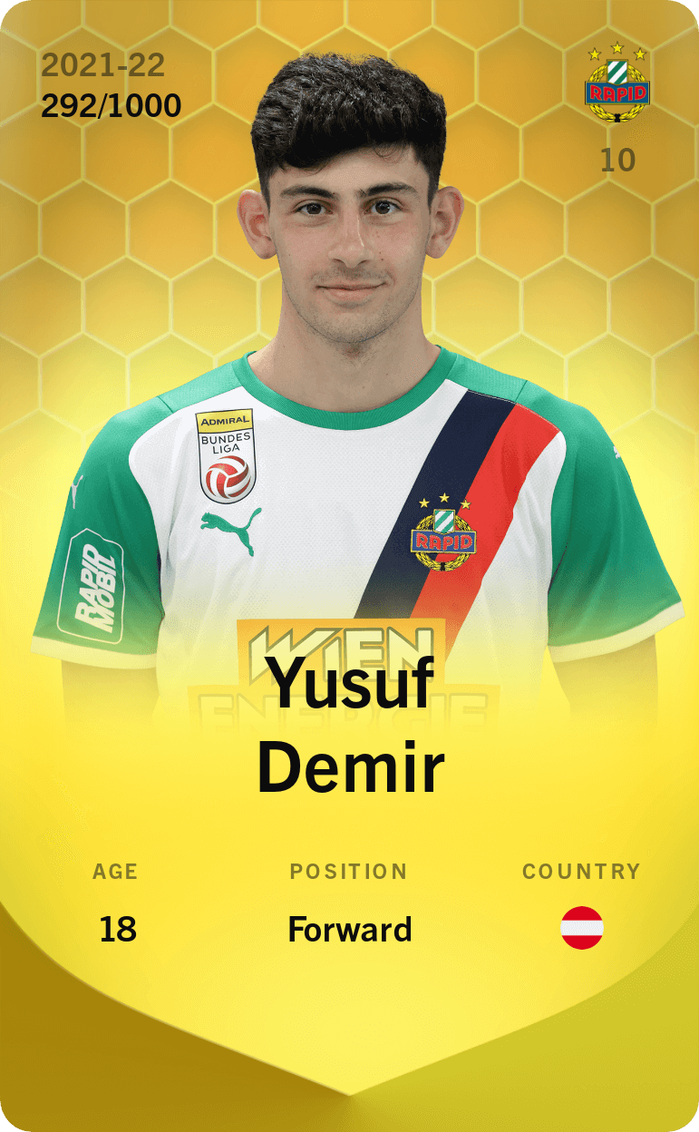 Yusuf Demir 2021-22 • Limited 292/1000