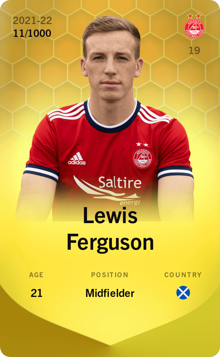 Lewis Ferguson 2021-22 • Limited 11/1000