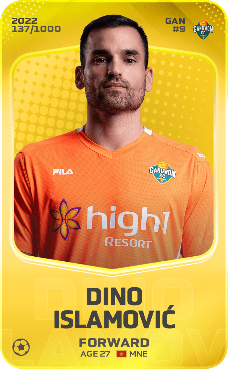 Dino Islamović 2022-23 • Limited 137/1000