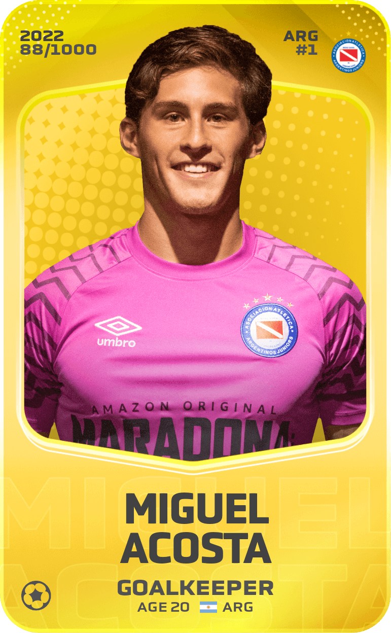 Miguel Acosta 2022-23 • Limited 88/1000