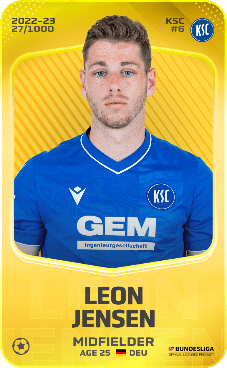Leon Jensen 2022-23 • Limited 27/1000