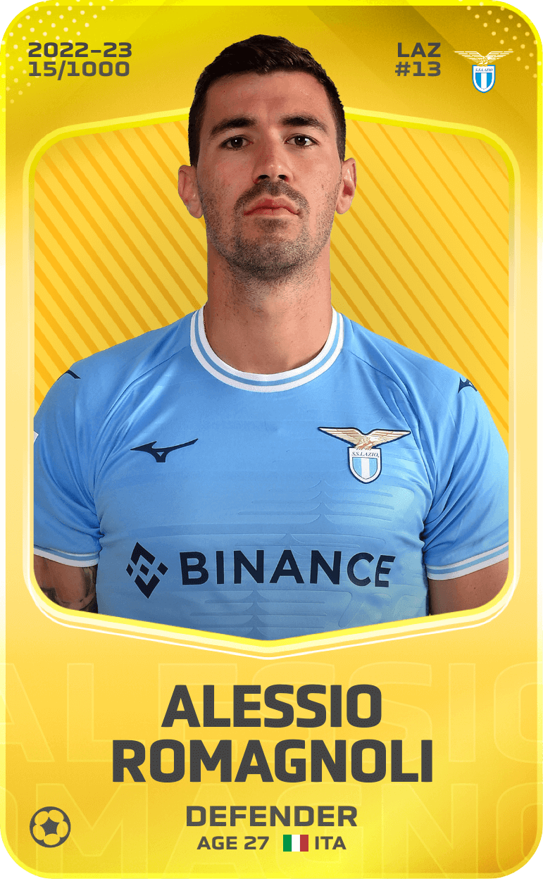 Alessio Romagnoli 2022-23 • Limited 15/1000
