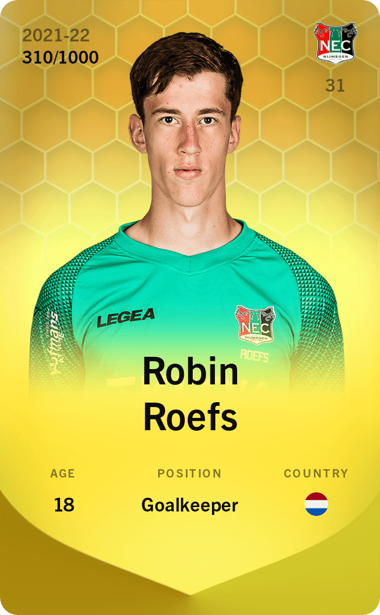 Robin Roefs 2021-22 • Limited 310/1000