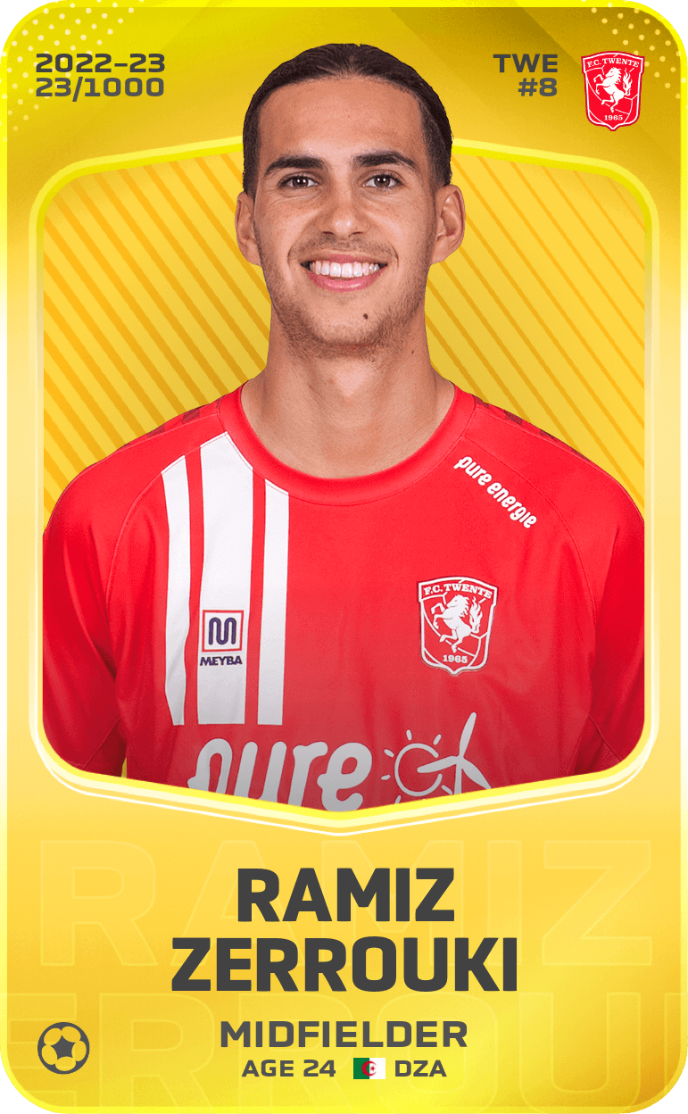 Ramiz Zerrouki 2022-23 • Limited 23/1000