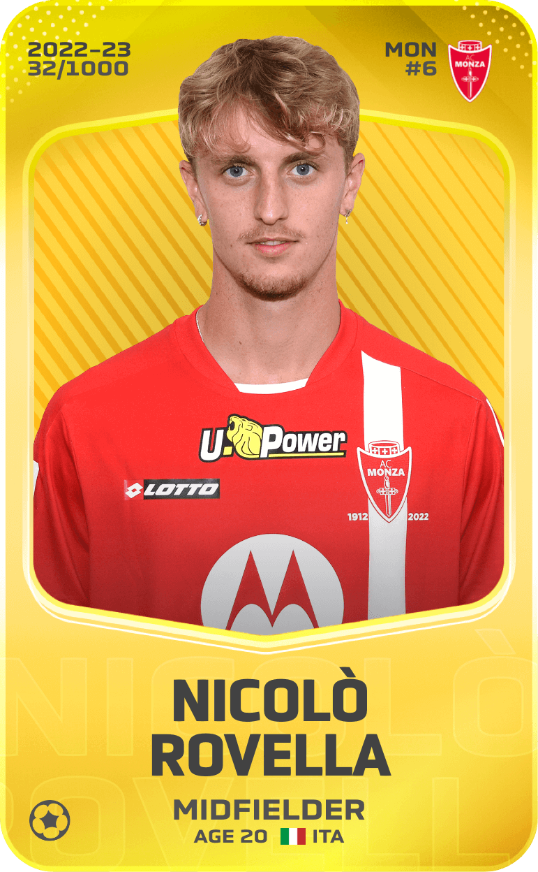 Nicolò Rovella 2022-23 • Limited 32/1000