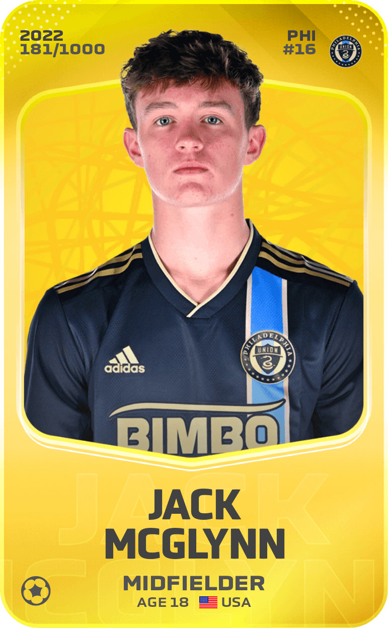Jack McGlynn 2022-23 • Limited 181/1000