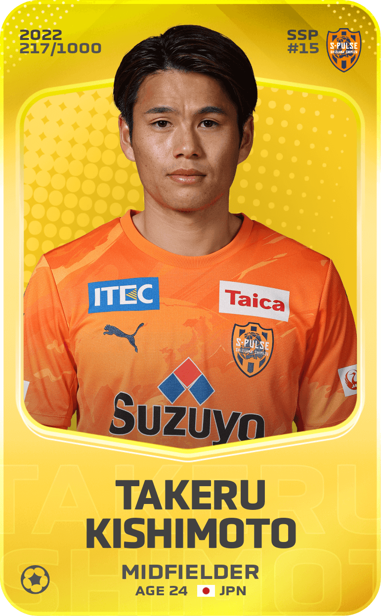 Takeru Kishimoto 2022-23 • Limited 217/1000