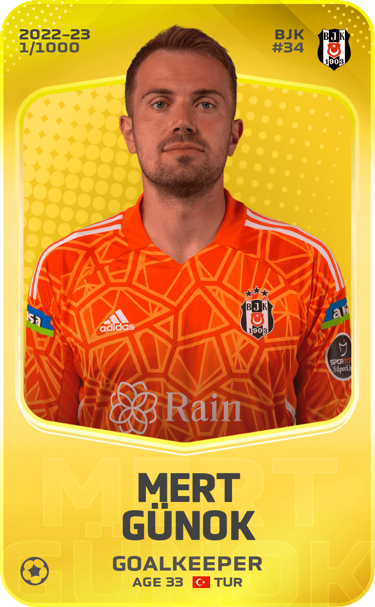 Mert Günok 2022-23 • Limited 1/1000
