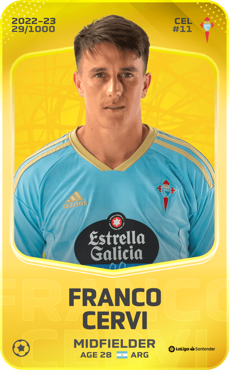 Franco Cervi 2022-23 • Limited 29/1000