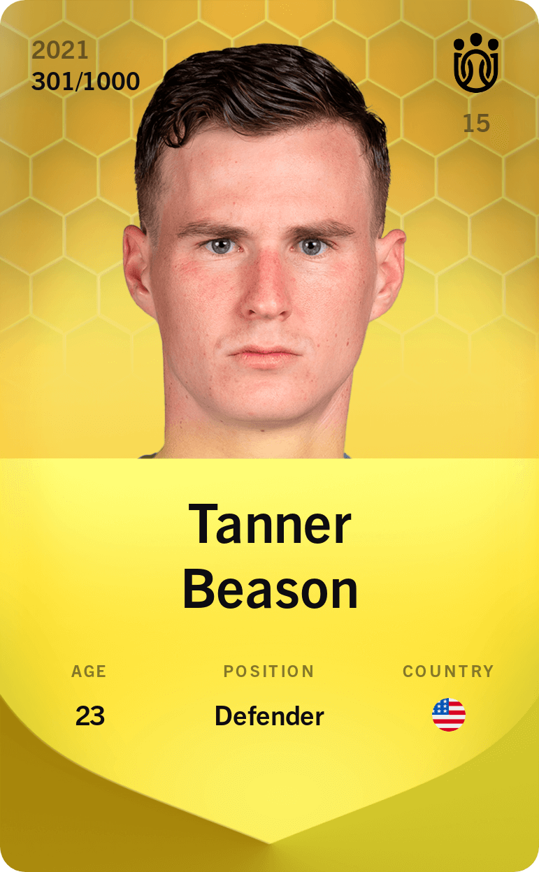 Tanner Beason 2021-22 • Limited 301/1000