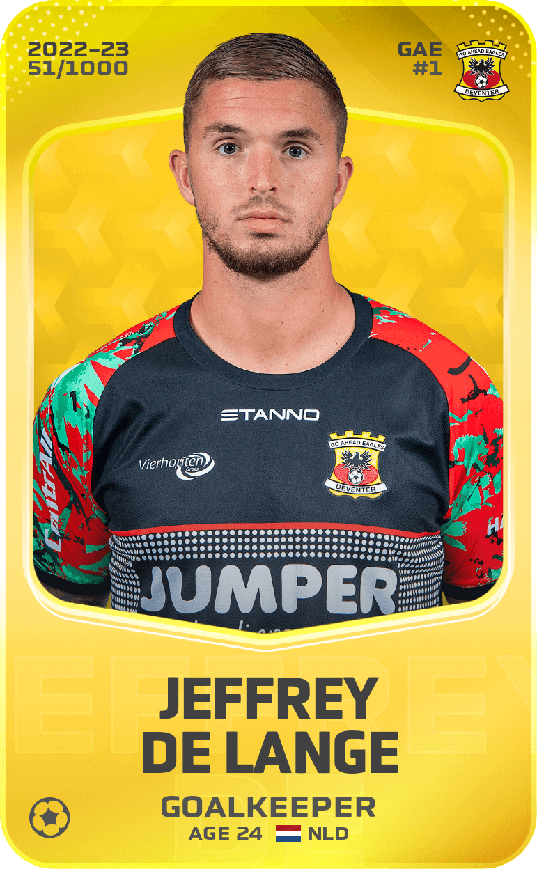 Jeffrey de Lange 2022-23 • Limited 51/1000