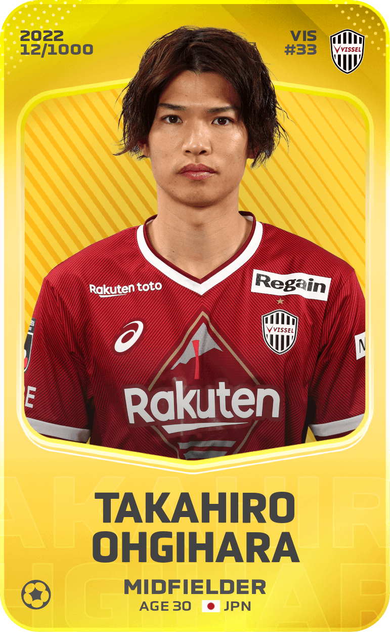 Takahiro Ohgihara 2022-23 • Limited 12/1000