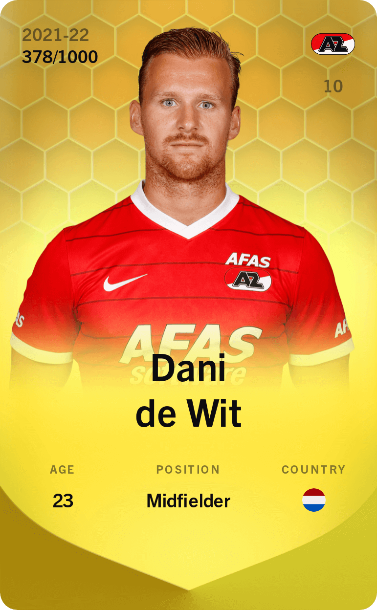 Dani de Wit 2021-22 • Limited 378/1000